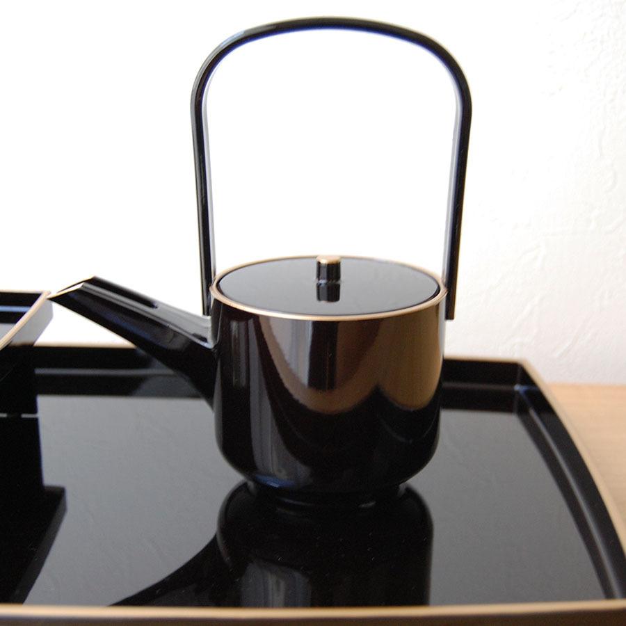 山中塗 胴張屠蘇器揃 溜渕金 日本製 屠蘇器 お屠蘇 お屠蘇セット 屠蘇