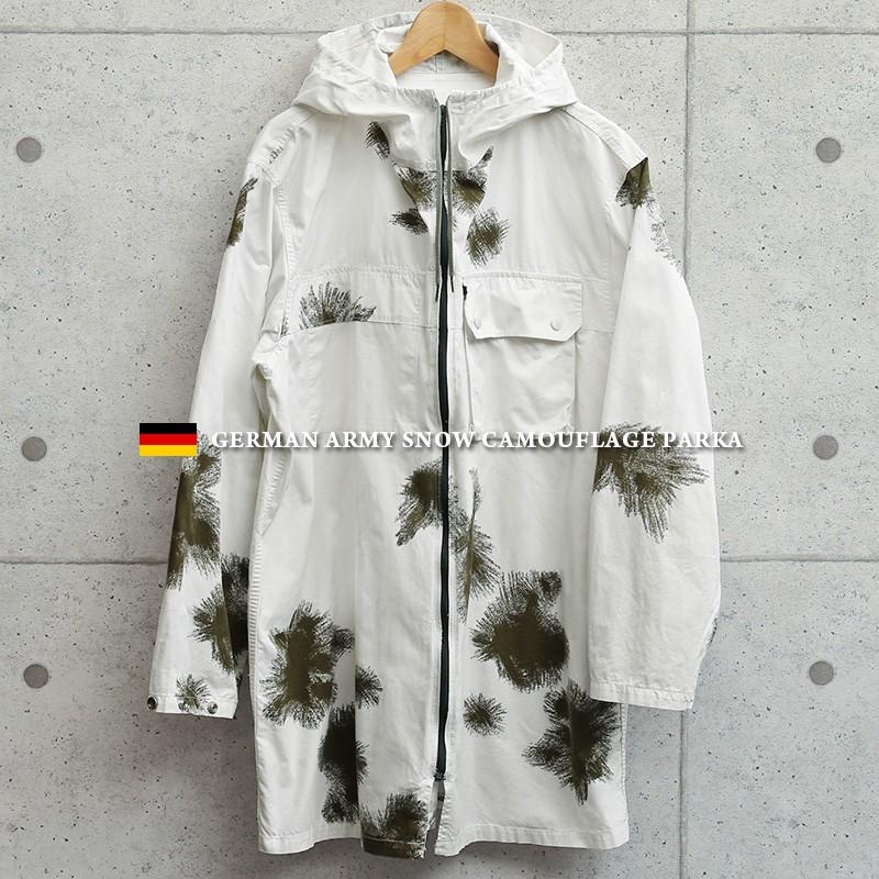 MILITARY（ミリタリー） 実物 USED ドイツ軍 スノーカモ スモック