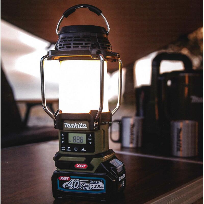 マキタ（makita） MR008GZO 充電式LEDランタン付ラジオ オリーブ【本体