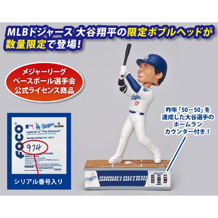 MLBPA公式ライセンス 大谷翔平ボブルヘッド ホームランカウンター付