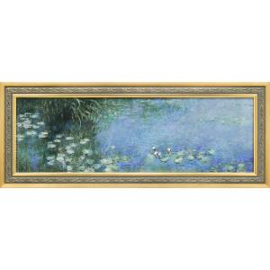 クロード・モネ 「 睡蓮、朝 」 ー 特装版 彩美版 シルクスクリーン 手