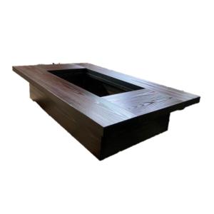 灰 五徳セット】大型囲炉裏テーブル座卓タイプ 3点セット