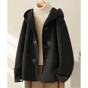 Chico（チコ） コート アウター 「WEB限定」フードダッフルミドル