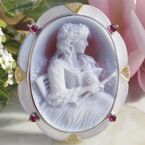 CAMEO（カメオ） ゲルハルド・シュミット作 ストーンカメオ 最高級