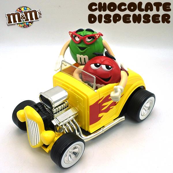 USED品 m&m's チョコレート ディスペンサー エムアンドエムズ ホット