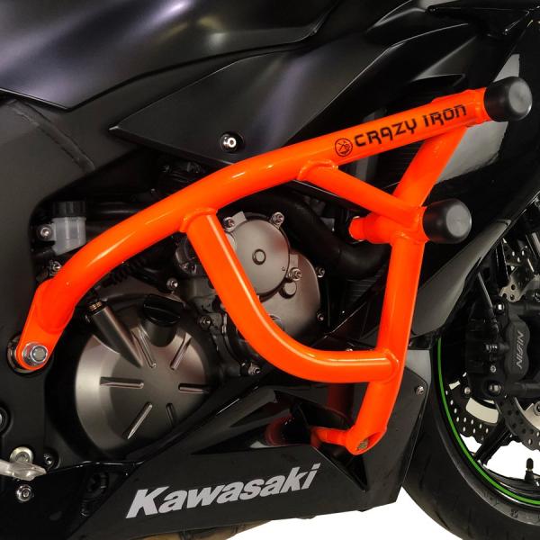 カワサキ ZX-6R 2009-2018 636 2013-2023 クラッシュバー エンジン