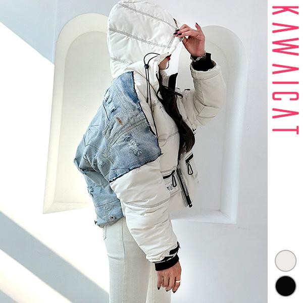 ダウンジャケット レディース アウター ダウン ショート丈 クロップ