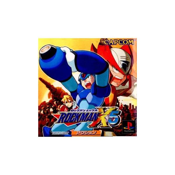 ロックマン 『中古即納』{PS} ロックマンX5(ROCKMAN X5) カプコン