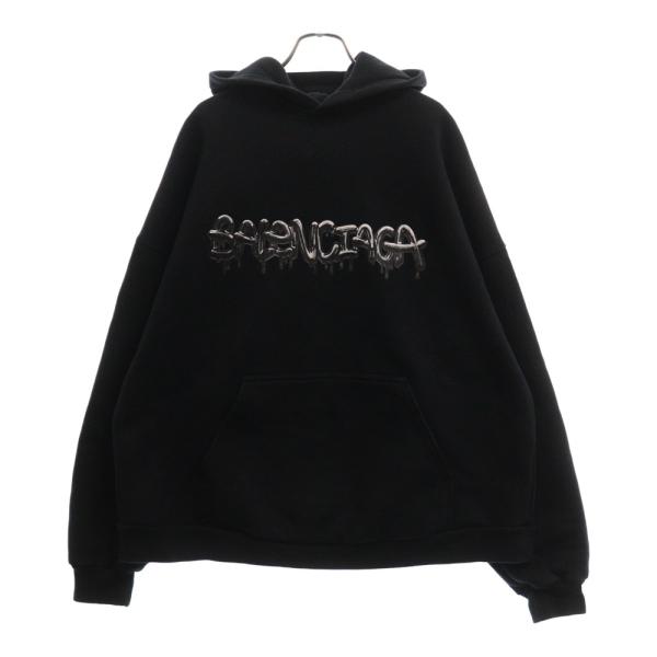 BALENCIAGA（バレンシアガ） 22SS スライムペイントロゴ プルオーバー