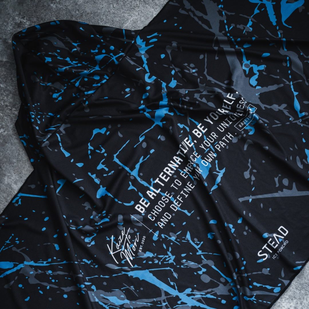 冷感アイスポンチョ | ICE_PONCHO by STEAD