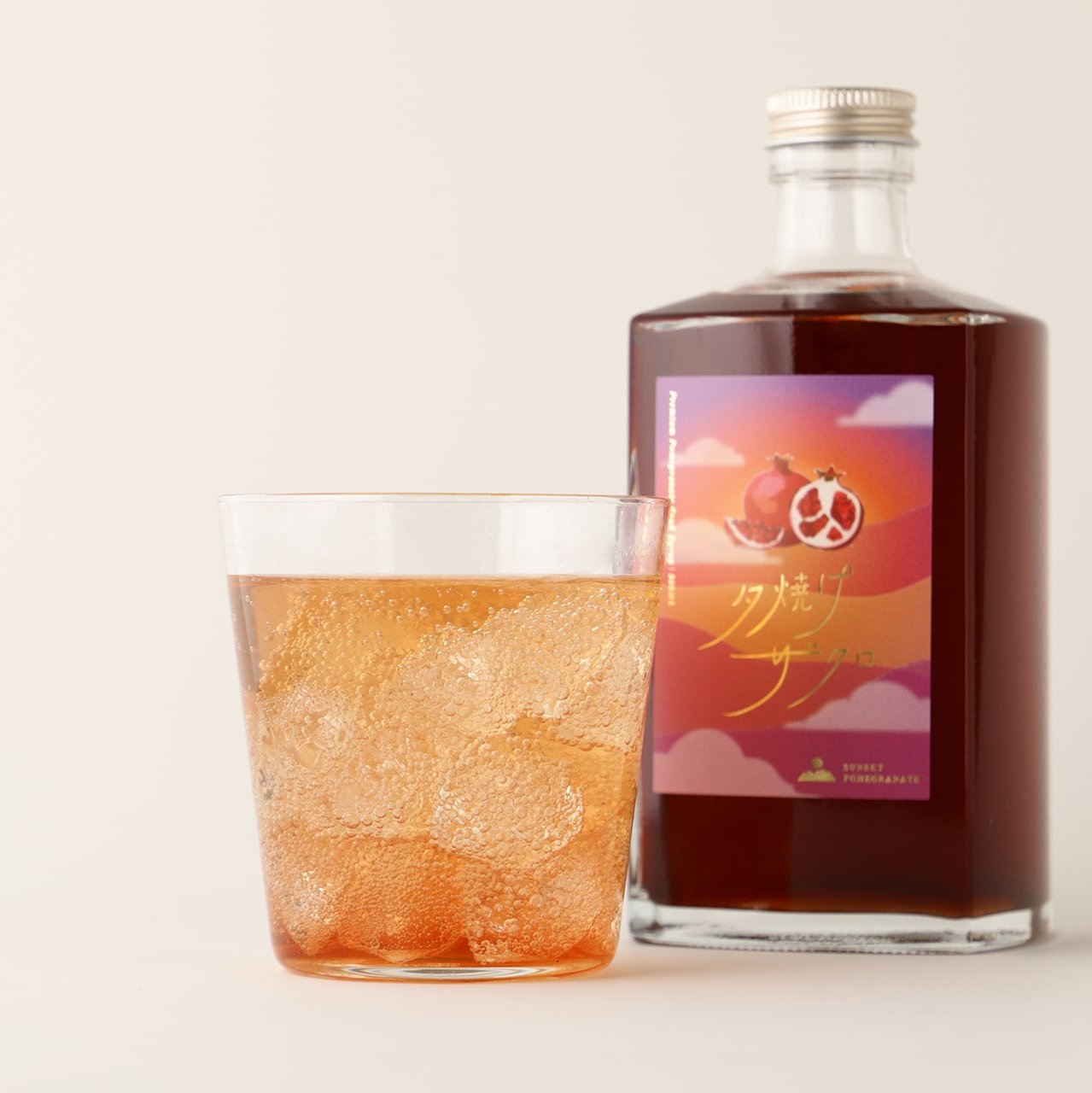 夕焼けザクロ | 三重県のノンアルコール | クラフト酒・日本酒の通販