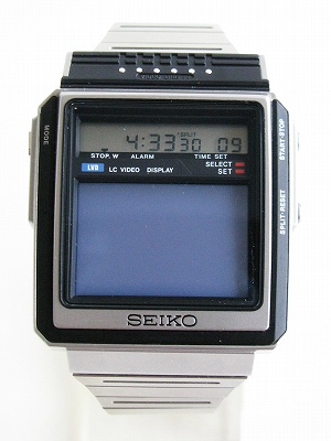 SEIKO T001 テレビ付き腕時計 1982年製 | 黒物家電館