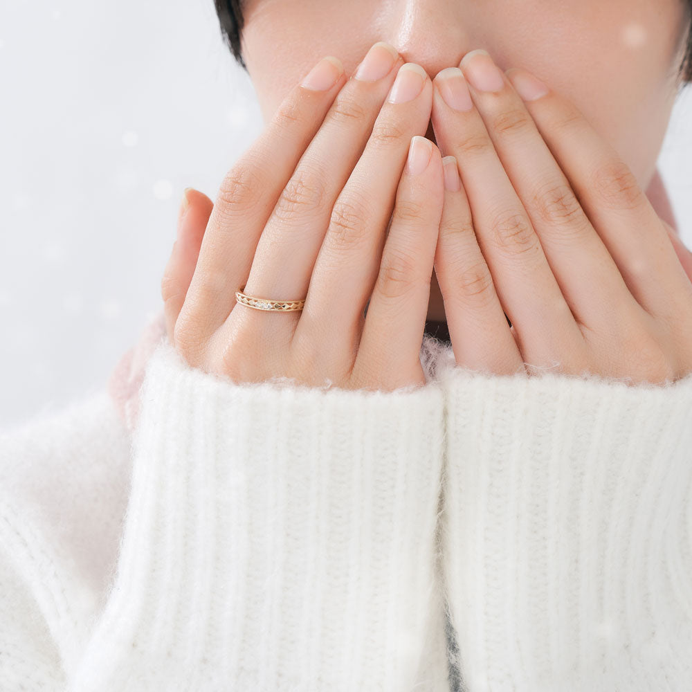 K10 ダイヤモンド デザインリング ｜26-6370 – L&Co.