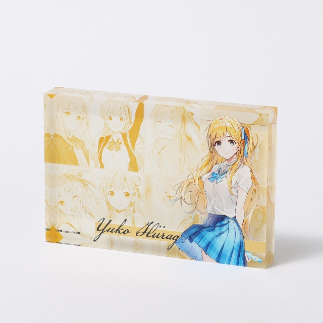 千歳くんはラムネ瓶のなか』ヒロインアクリルブロック 柊夕湖 : GAGAGA