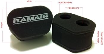 Amazon | MSソックス 2個セット エアフィルター FCR,TMR,CR | バイク用