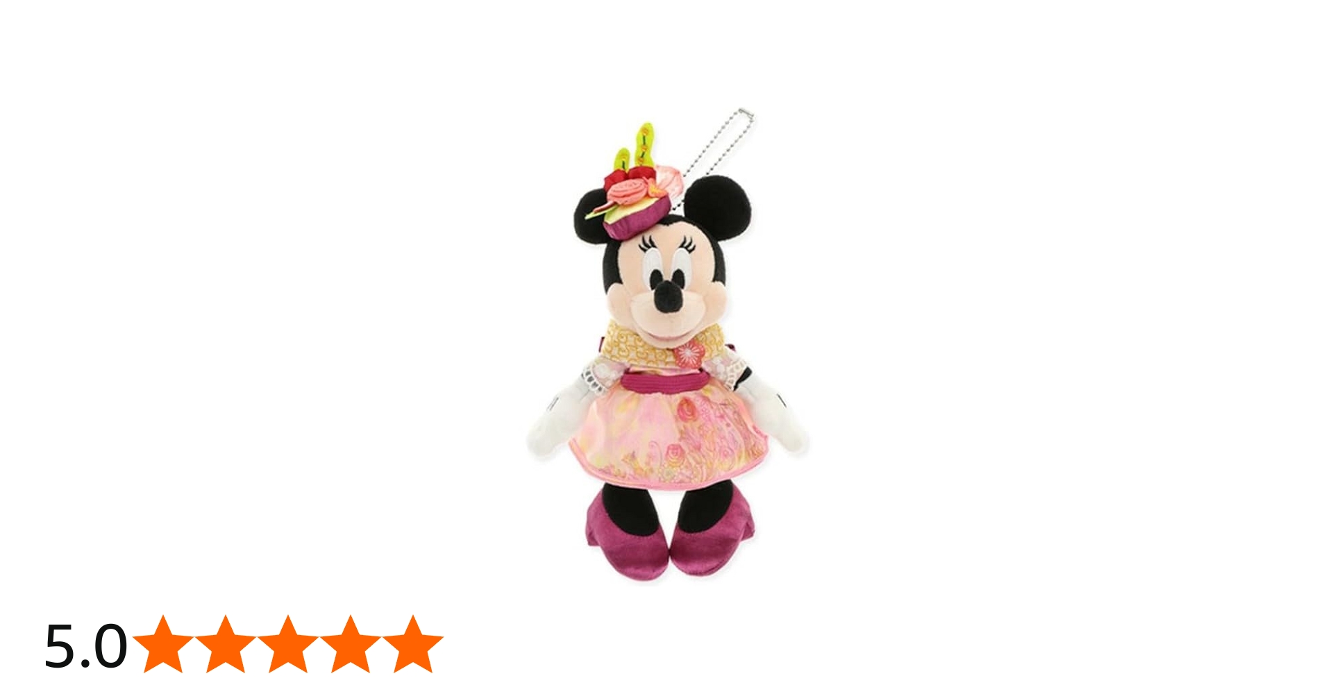 Amazon.co.jp: ミニー（ミニーマウス）ぬいぐるみバッジ ミニーの