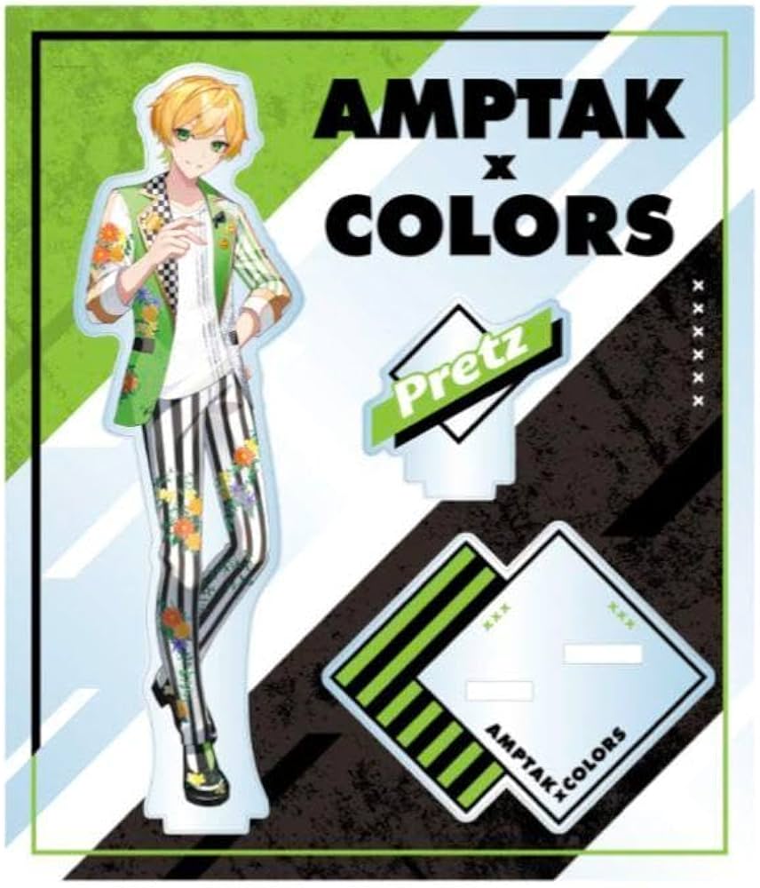 Amazon.co.jp: アンプタックカラーズ ぷりっつ アクリルスタンド