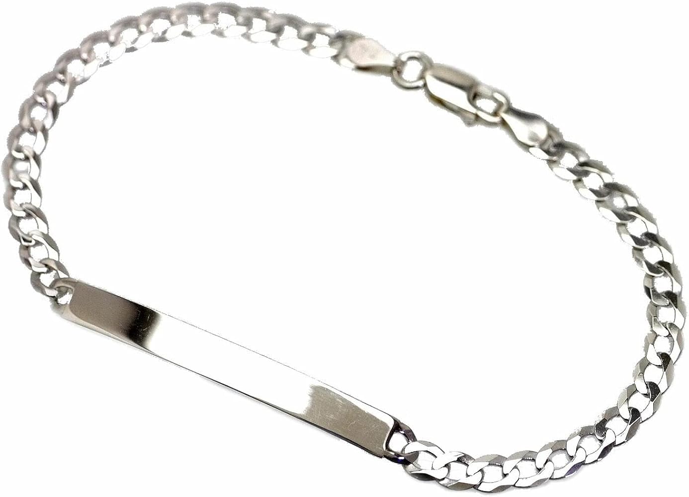 Amazon | [シルバーワン] イタリア製 シルバー925 印台 喜平 ID