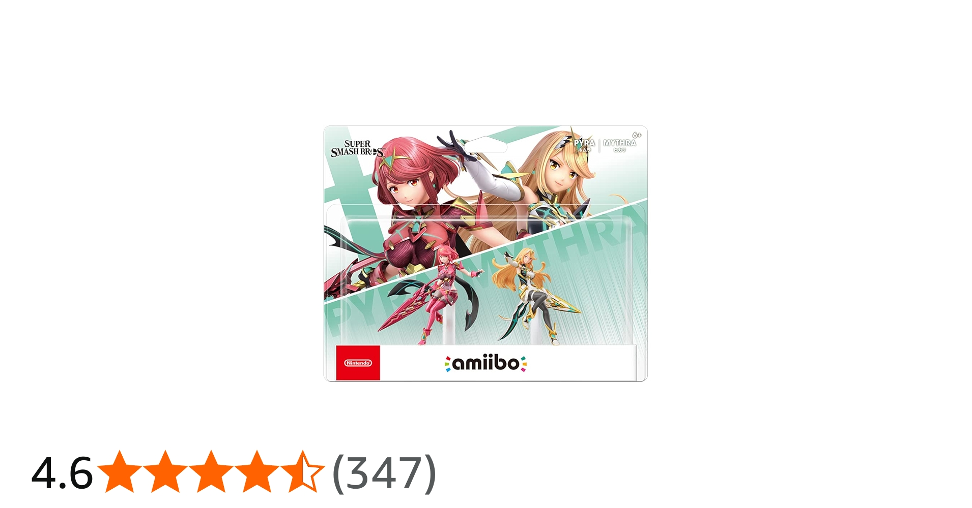 Amazon.co.jp: amiibo ダブルセット［ホムラ／ヒカリ］（大乱闘