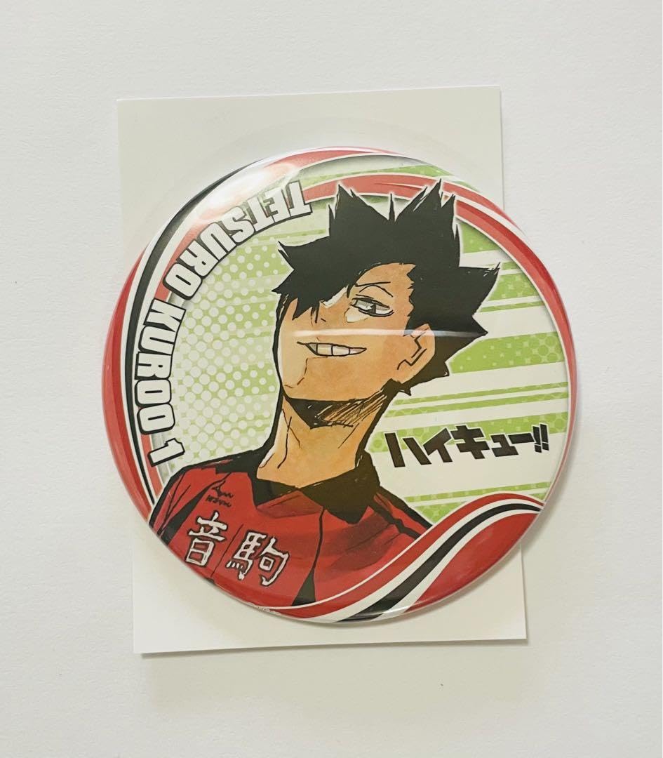 ⑥⑩ ハイキュー 影山飛雄 缶バッジ 歓喜の鼓動 スクエア缶バッジ 影山