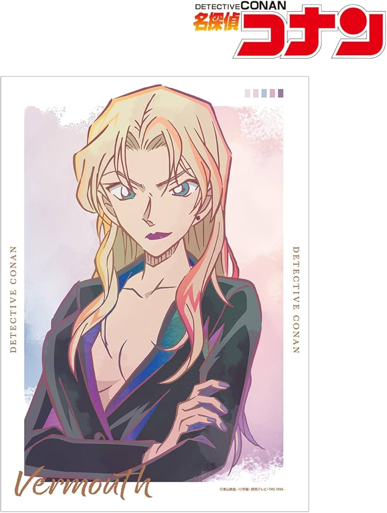 Amazon.co.jp: 名探偵コナン ベルモット Ani Art 第7弾 A3マット加工