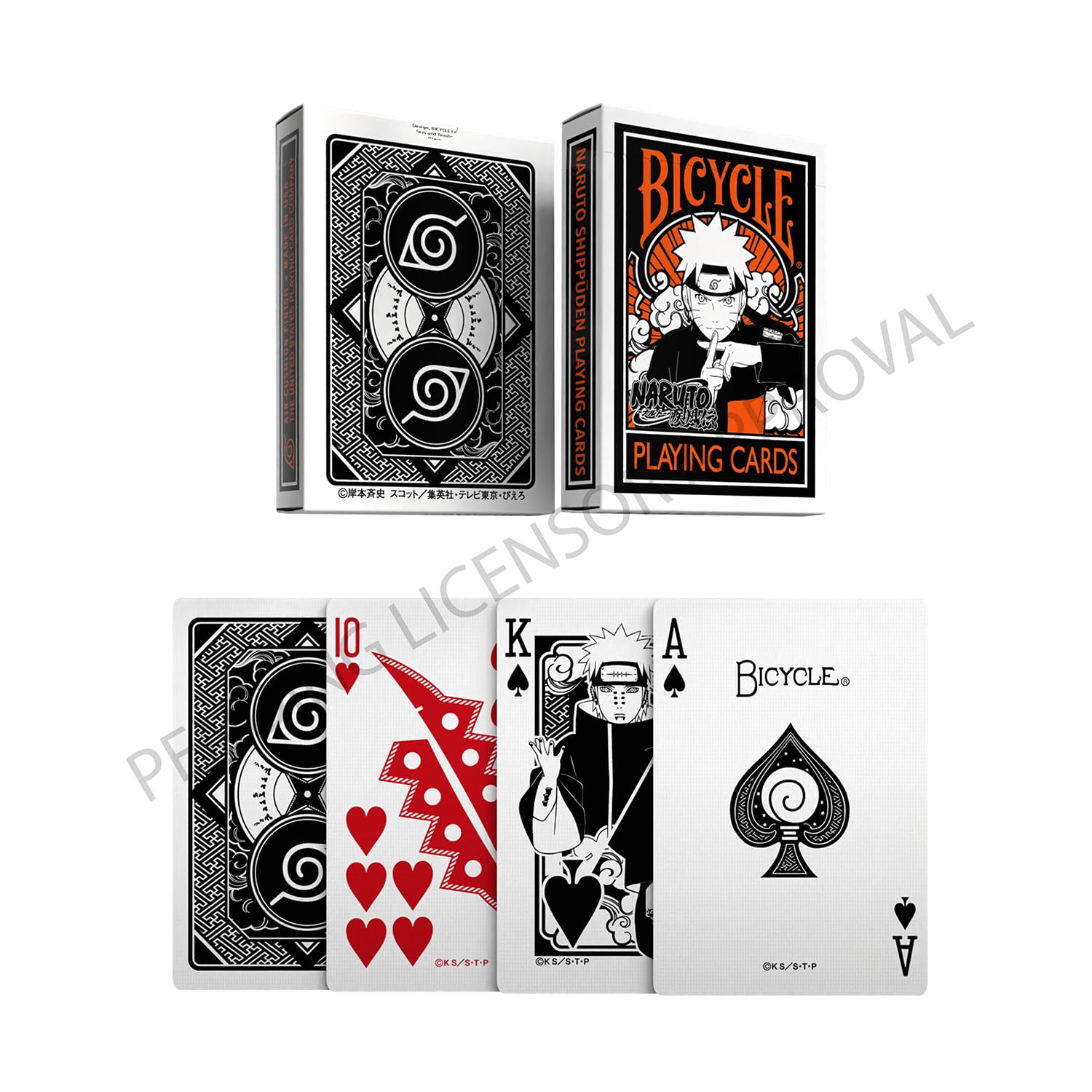 Amazon.co.jp: 自転車 ナルト 疾風伝 アニメ トランプ 1デッキ