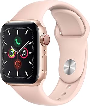 Amazon.com: Apple Watch Series 5 (GPS + Cellular, 40mm) - Gold