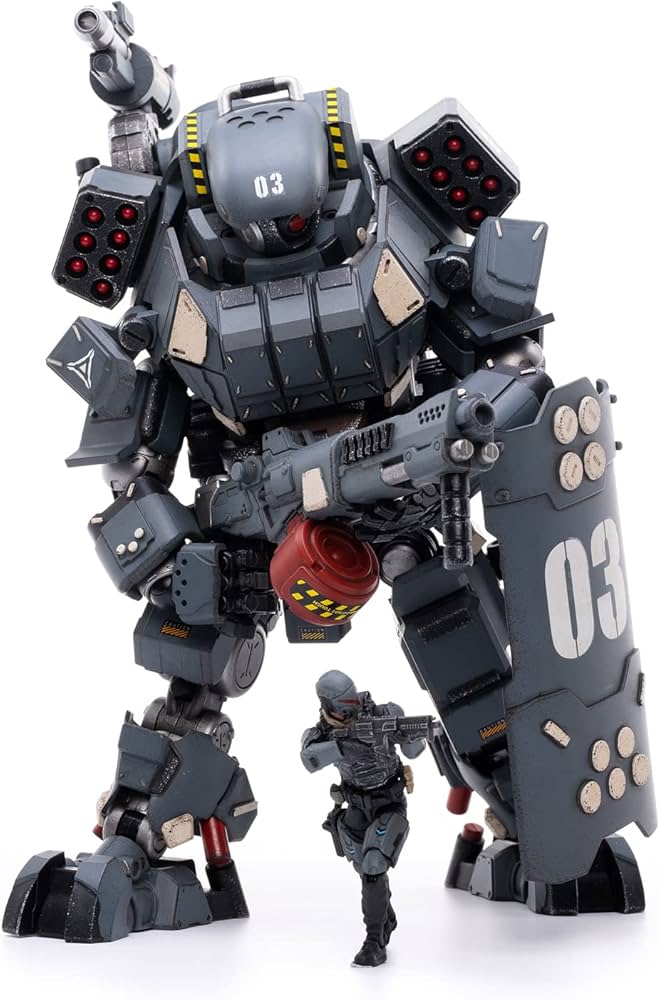 Amazon | JOYTOY 闇源シリーズ アイアンレッカー03 市街戦メカ PVC&ABS