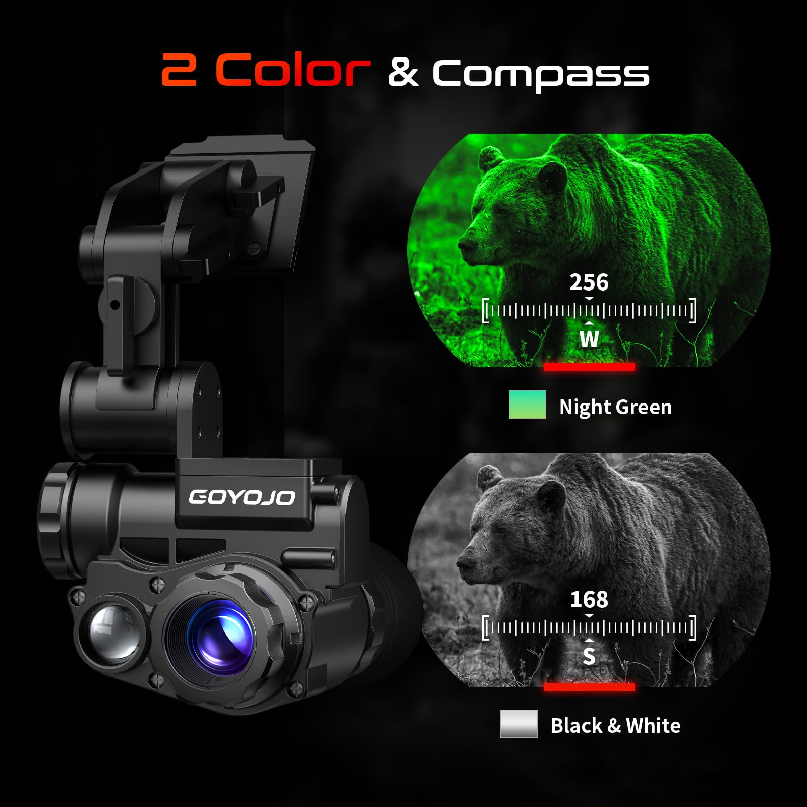 Amazon.co.jp: GOYOJO 暗視鏡 デジタルナイトビジョンゴーグル 単眼鏡