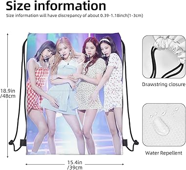 Amazon.co.jp: [YCLNFC] Blackpink 巾着バック ジムサック