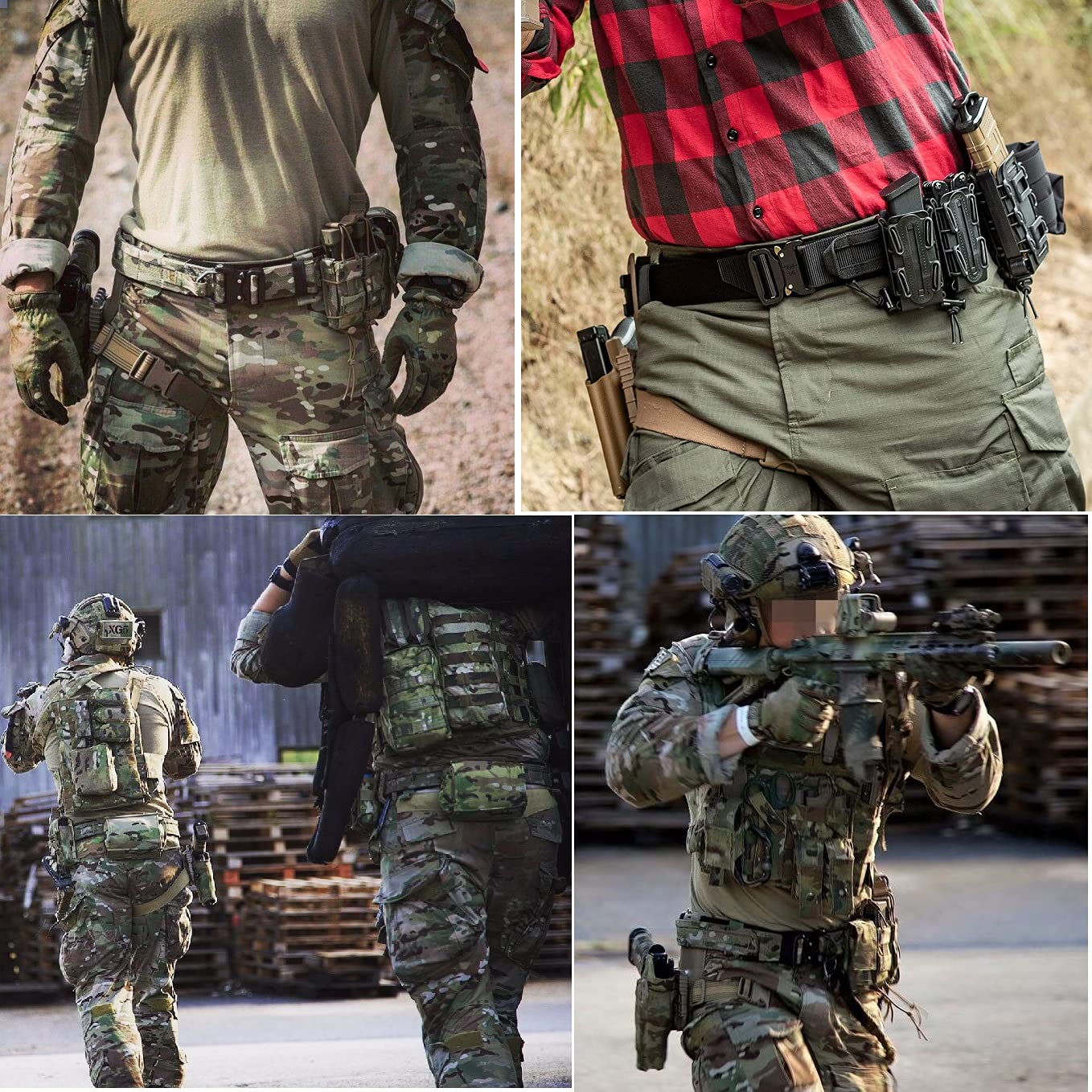 Amazon | Roninタイプ 特殊部隊仕様 タクティカル ガンベルト Coyote