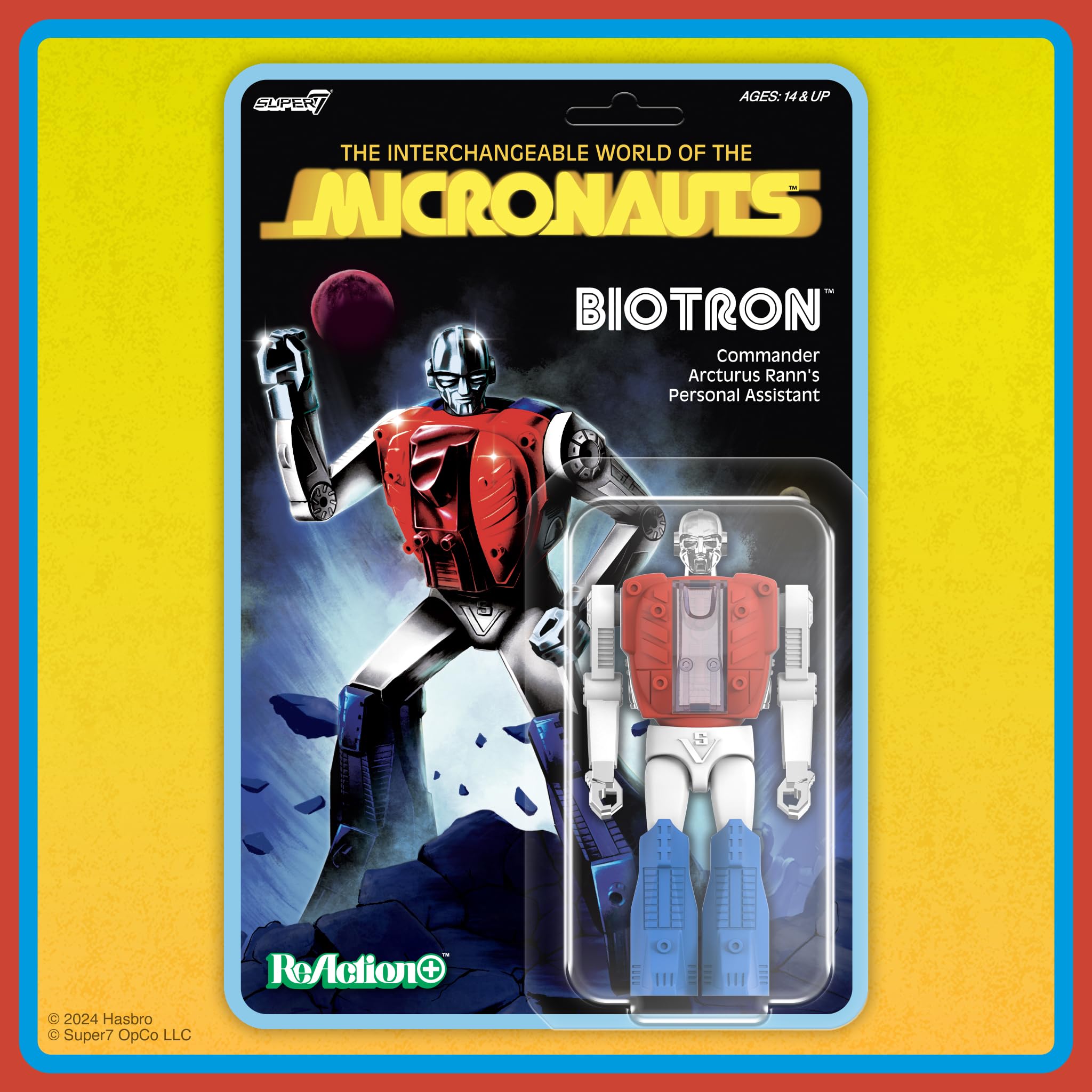 Amazon.co.jp: Super7 Reaction+ Micronauts Biotron - 3.75インチ