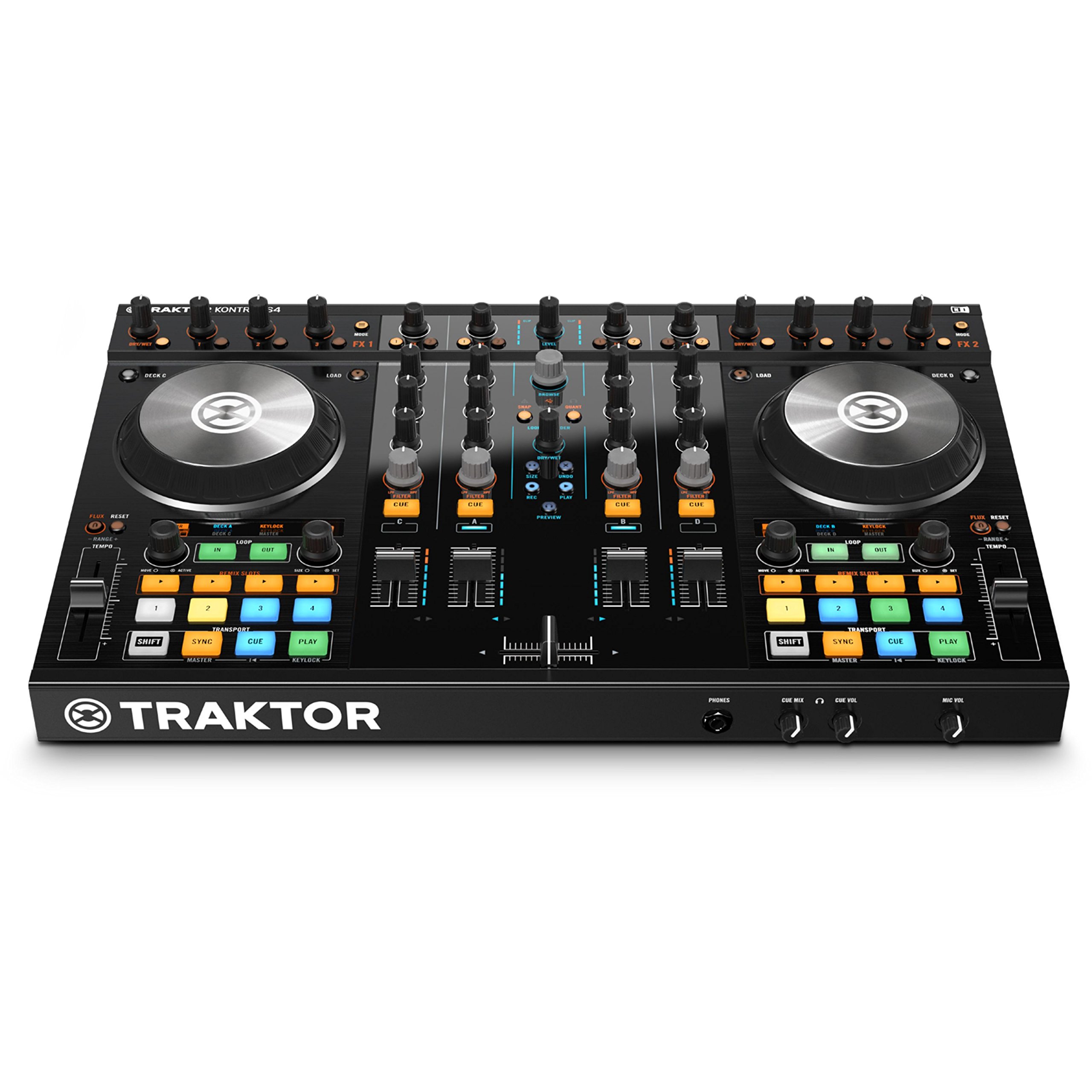 Amazon | Native Instruments 4デッキDJシステム TRAKTOR KONTROL S4