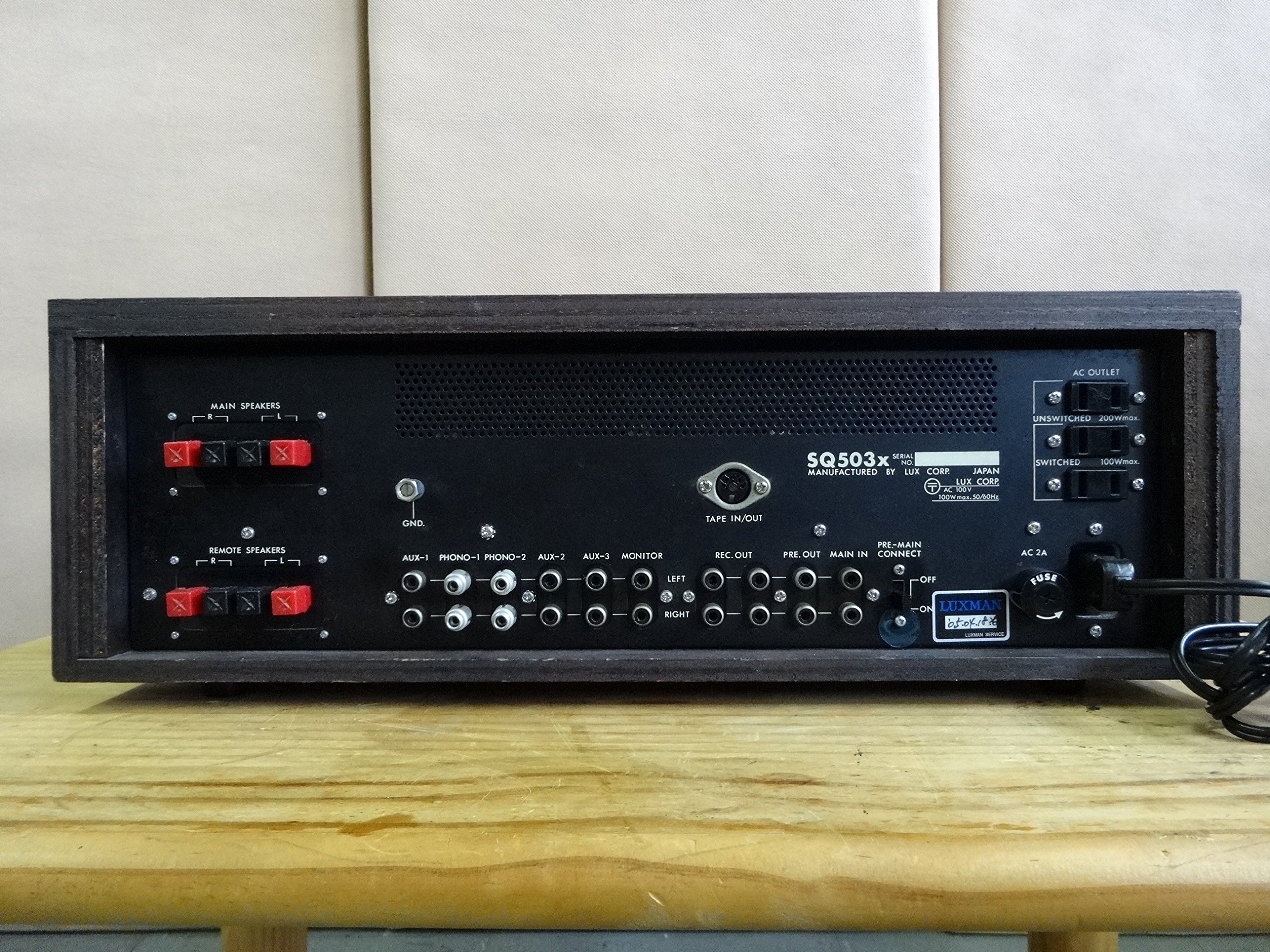 Amazon | LUXMAN SQ503X プリメインアンプ ラックスマン