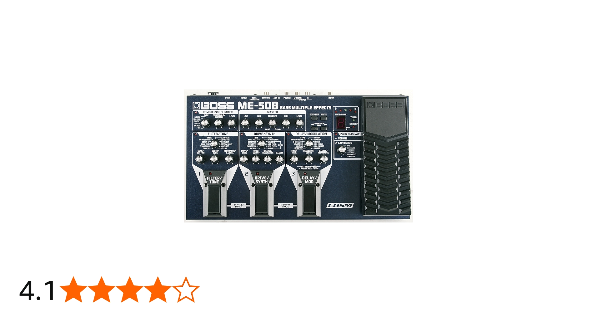 Amazon.co.jp: BOSS Bass Multiple Effects ベース用マルチ