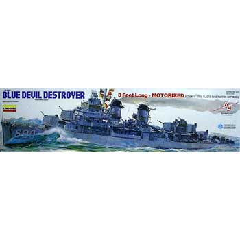 1/125 LINDBERG ”ブルーデビル・デストロイヤー” フレッチャー級駆逐艦
