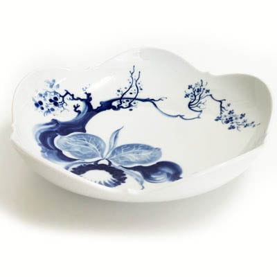 マイセン ブルーオーキッド ラウンドプラター 824001/23450 | ブルー