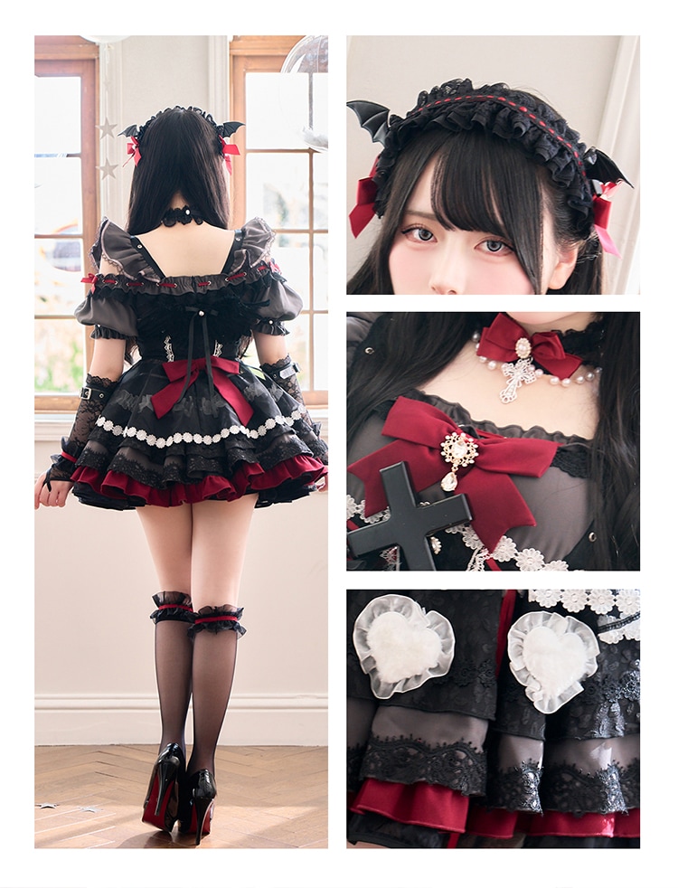 ブルーは予約】【沖縄コレクション着用】【Mumei着用】バブルハート