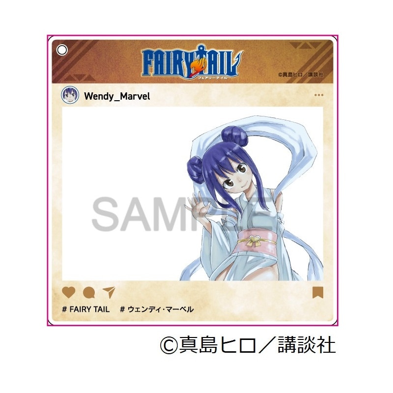 FAIRY TAIL SNS風アクリルキーホルダー ウェンディ グッズ