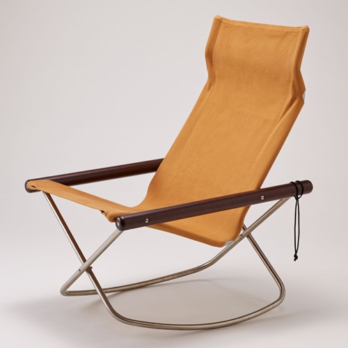 ニーチェアエックス ロッキング ダークブラウン／キャメル | Nychair X