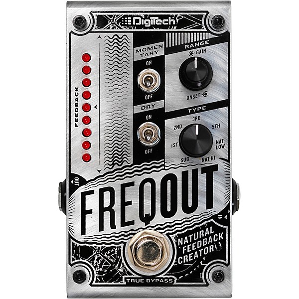 DigiTech FreqOut Frequency Dynamic Feedback Generator Pedal