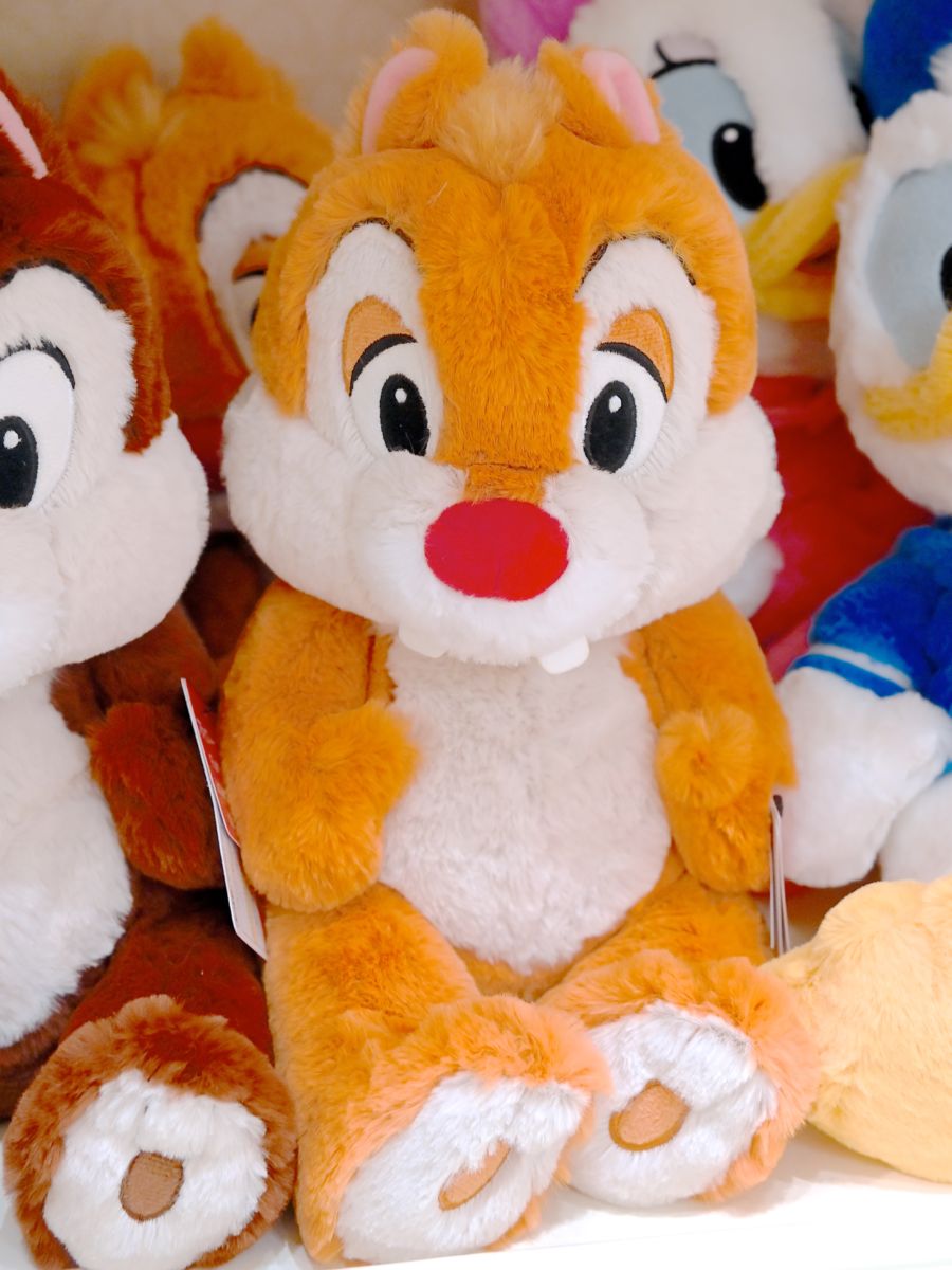 チップ&デールのふわふわぬいぐるみ！東京ディズニーランド