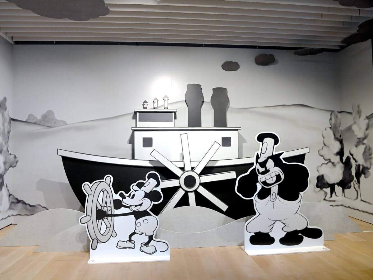 蒸気船ウィリー&ファンタジアのグッズも！ミッキーマウス展THE TRUE