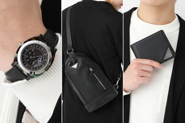 ロマンシング サガ』シリーズより、腕時計、バッグ、財布のコラボ