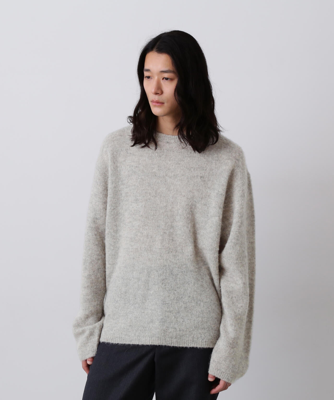 YLEVE / FAIRY ALPACA KNIT PULL OVER | YLÈVE（イレーヴ） ｜【公式