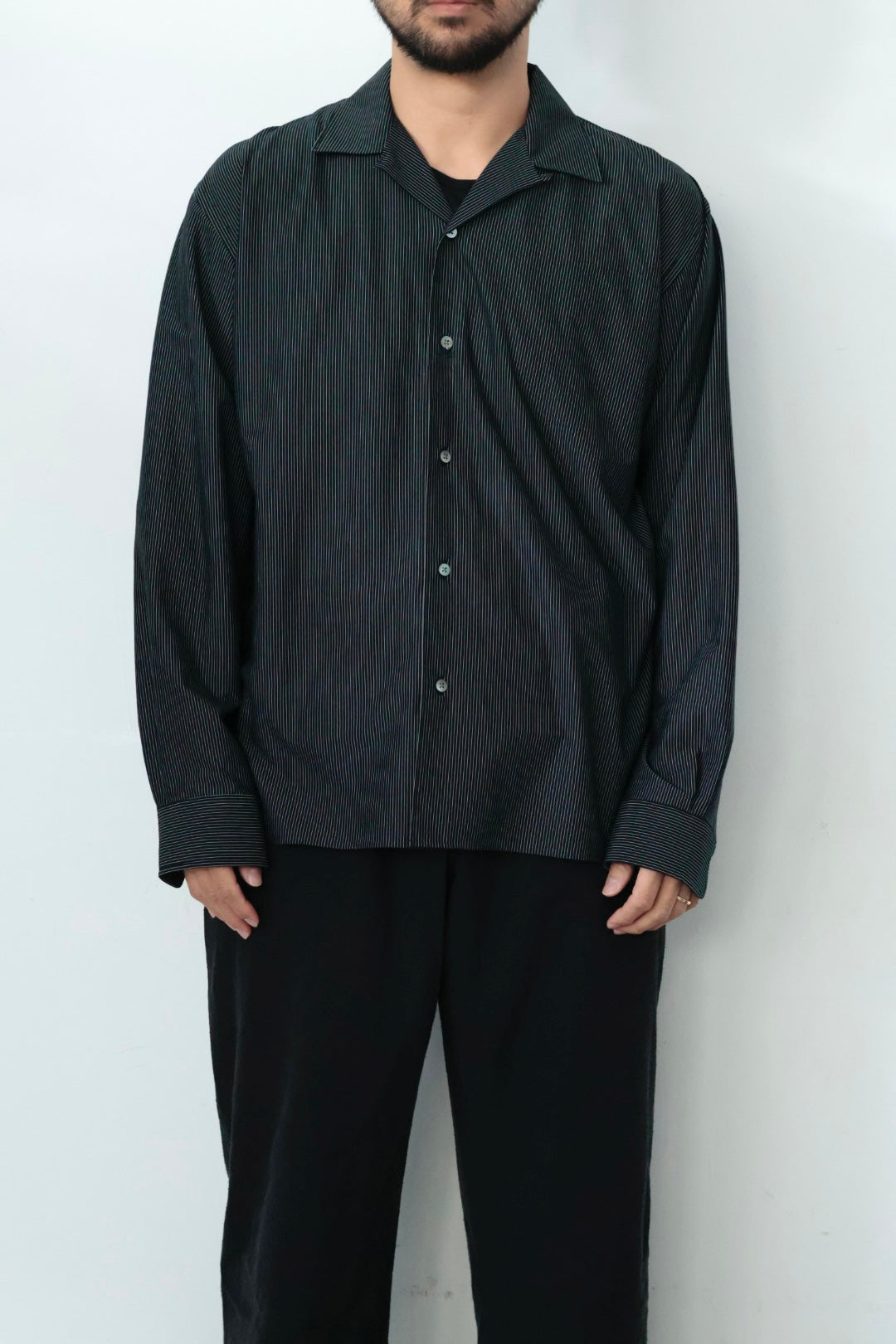 26SS【KANEMASA PHIL.】46G Stripe Delta Shirt – Mo