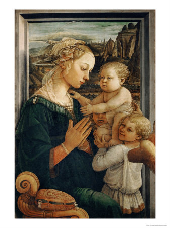 フィリッポ・リッピ *聖母子と2天使