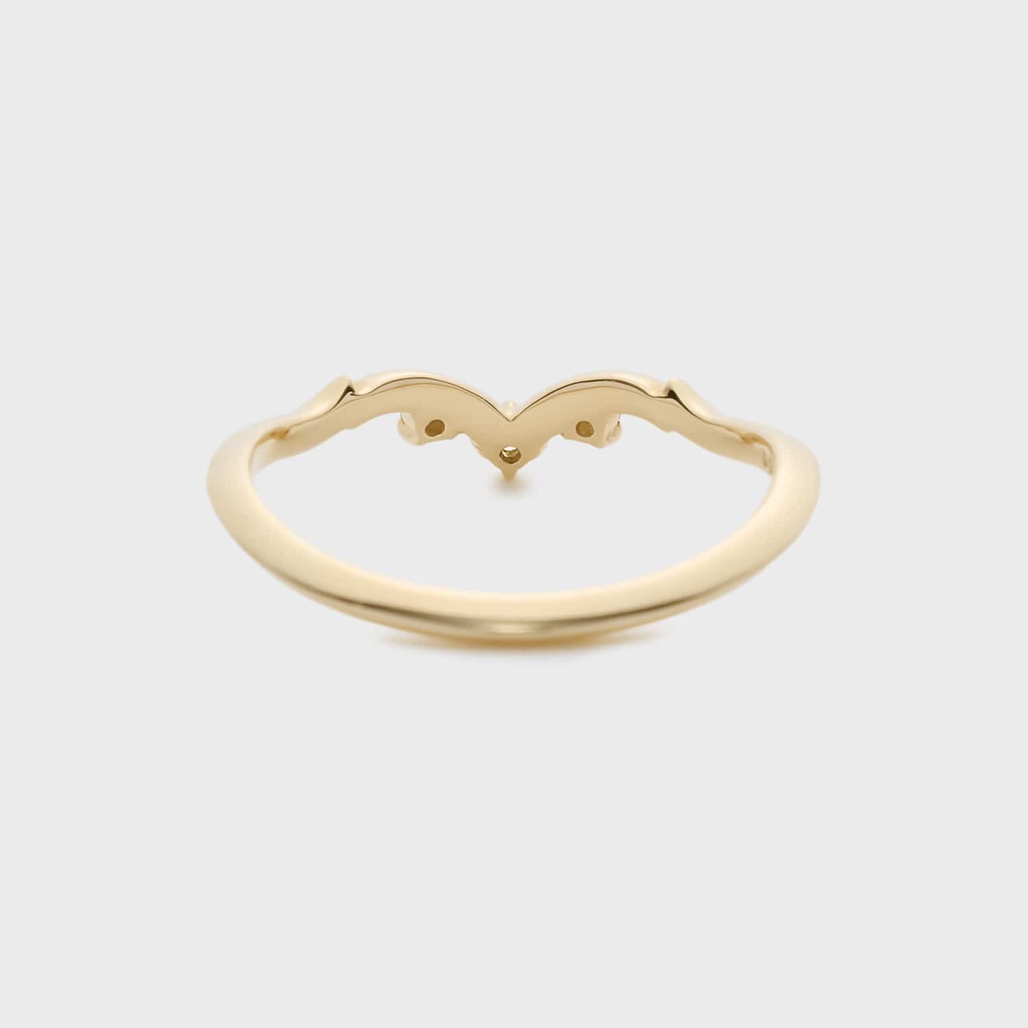 Pocket Ring】K10ダイヤモンドピンキーリング｜Pocket Ring（ピンキー