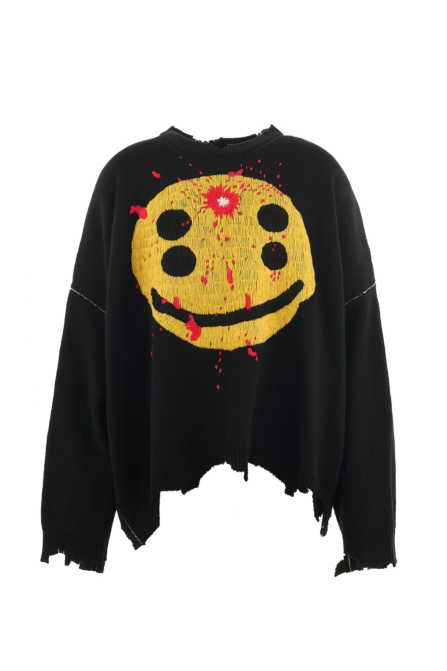 SAINT Mxxxxxx × Cactus Plant Flea Market FW24 CP_CREW KNT/SMILE