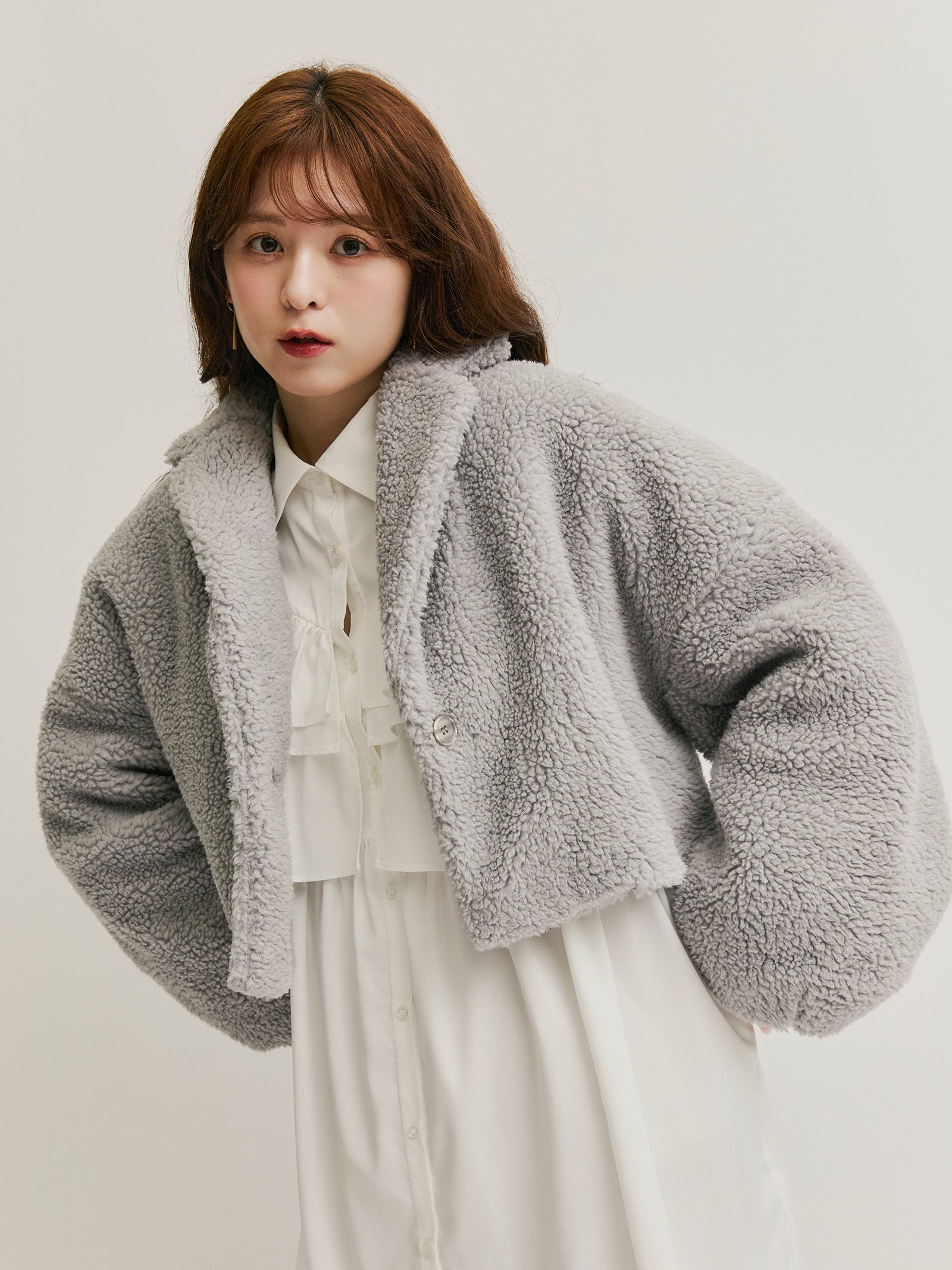 ボリュームショートボアジャケット